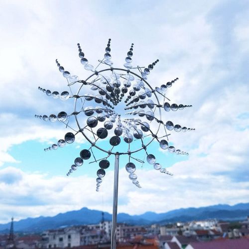 Metal Kinetic Windmill