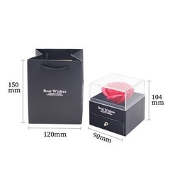 Preserved Rose with Necklace