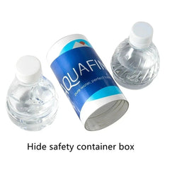 Water Bottle with Hidden Storage