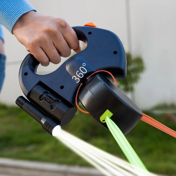 Retractable Pet Leash with Light