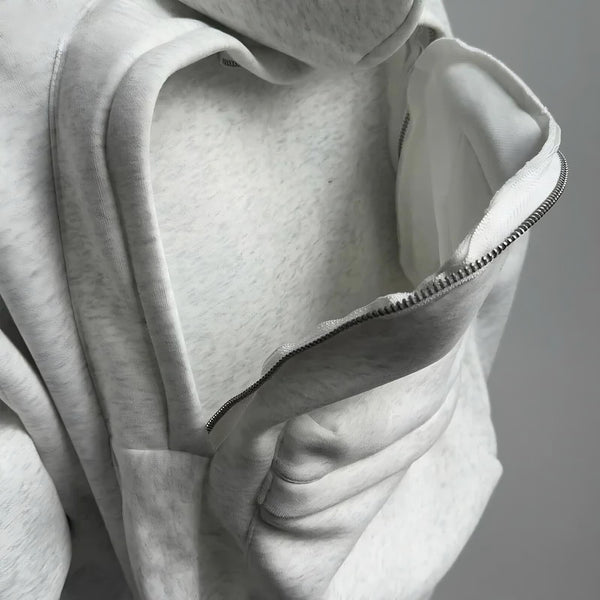 Hoodie with Integrated Backpack
