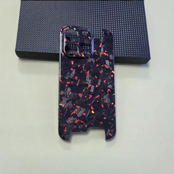 Ultra Thin Forged Carbon Fiber Cover For iPhone