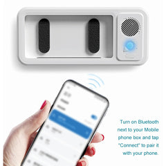 Shower Phone Holder with Speaker