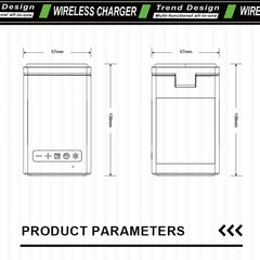 6 in 1 Magnetic Wireless Charger & Speaker